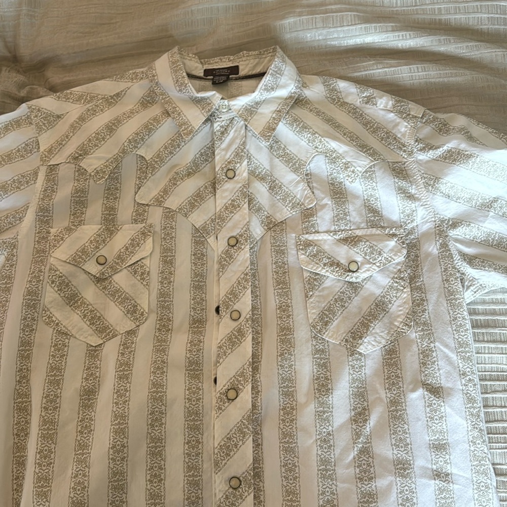 Vintage Arizona Men's Western Button Up